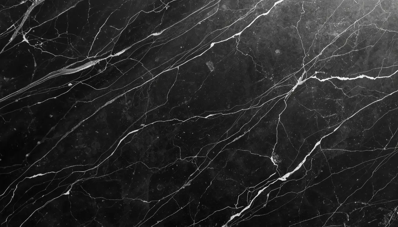 Black marble texture with white veins on dark background, amoled-black-wallpaper-4k ultra HD abstract stone wallpaper
